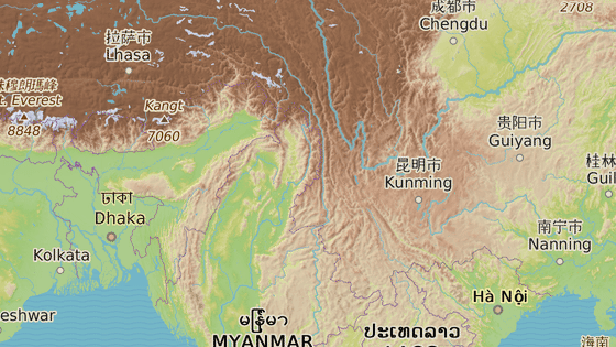 Oblast v Barm, kde ij Rohingov