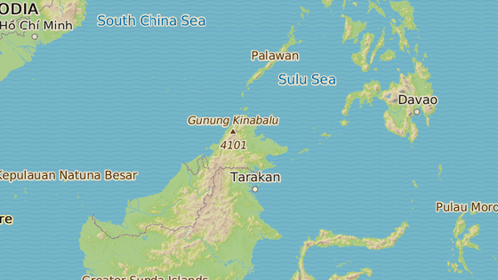 Stt Sabah se nachz na severu Malajsie