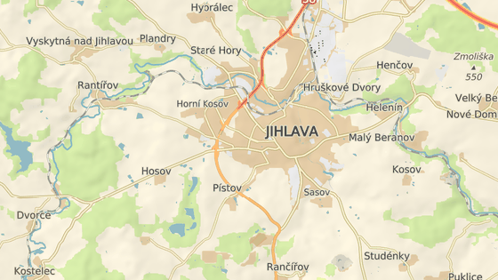 Nkupn centrum Aventin by mohlo vyrst u vpadovky z Jihlavy na Pelhimov.