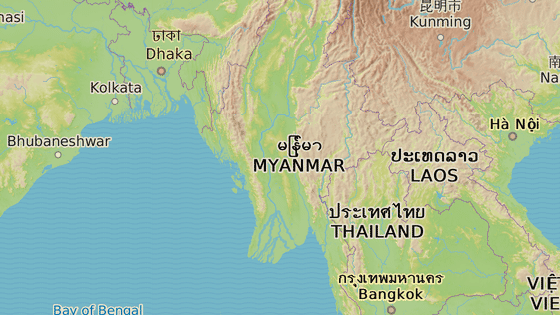 Letoun se ztil u pobe Barmy