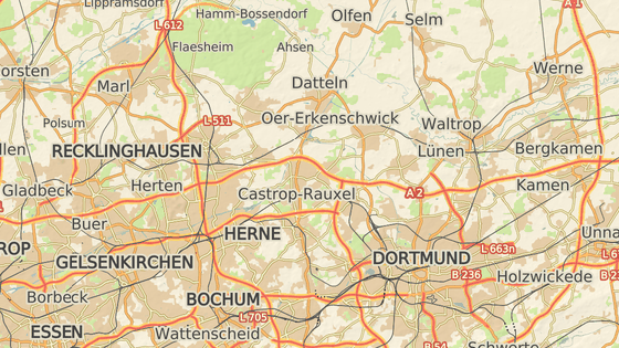 Incident se odehrl ve mst Oer-Erkenschwick, kter le severn od Dortmundu