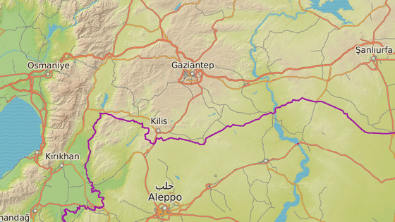 Centrum pro oputn a zrann zvata le ve mst Gaziantep asi 40 kilometr od hranic se Sri