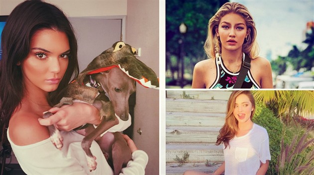 Kendall, Gigi a Miranda patí mezi nejsledovanjí modelky na Instagramu.