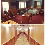 Majitel hotel zveejnili fotky svch poniench nemovitost.