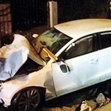 Auto, se kterm bourala Diana Dinu.