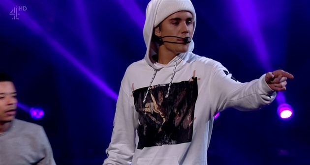 Bieber bhem vystoupení v nmecké televizní show nepedvedl nejlepí výkon.
