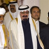 Prince Majed je synem krle Abdullha (uprosted), kter zemel v lednu ve vku...