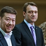 Okamurv stranick kolega a mstopedseda SPD Radim Fiala tvrd, e poet len...