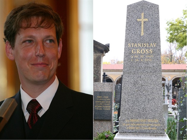 Po dlouhých esti msících a trnácti dnech odhalili hrob Stanislava Grosse.