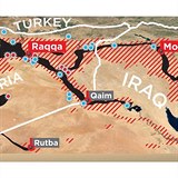 Mapa nlet na teritoria, kter ovld Islmsk stt.