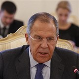 Rusk ministr zahrani Sergej Lavrov se po sestelen ruskho letadla nad...