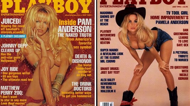 Pamela Anderson bude poslední enou, která se svlee pro Playboy.