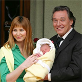 Ivana, Karel a dcera Charlotte.