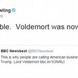 I autorka Harryho Pottera J.K. Rowlingov se nezdrh oznait Trumpa za...