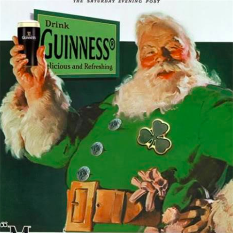 Ve Spojench sttech dostane Santa suenky a mlko, v Irsku pivo.
