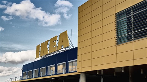 Obchodní dm IKEA.