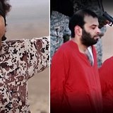 Na novm videu terorist z Islmskho sttu je popraveno 5 lid a smrt Britm...