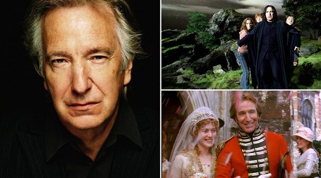 Alan Rickman, jeden z nejvtích britských herc staré koly. Padouch,...