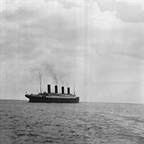 Posledn snmek Titanicu, ne se potopil (1912).