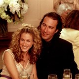 Carrie (Sarah Jessica Parker) s Aidenem (John Corbett).