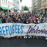 Berln pat k multikulturnm mstm, kter uprchlky podporuj.