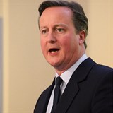 Britsk premir David Cameron pijel do Prahy po pti letech.