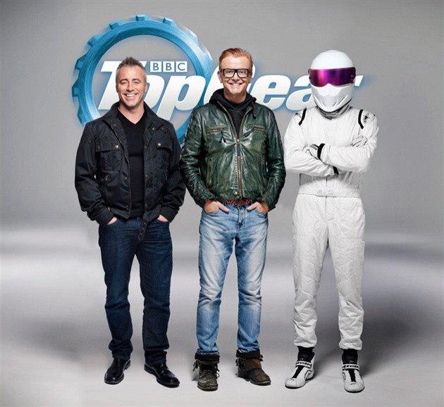 Novou sestavu poadu Top Gear tvoí Matt LeBlanc, Chris Evans a samozejm...