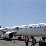 Airbus spolenosti Daallo Airlines se vrtil na letit v relativnm podku.