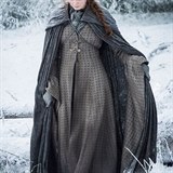 Tran Sansa na konci posledn srie utekla ze Zimohradu.