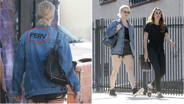 Jennifer Lawrence se promenádovala v nedli po Beverly Hills se sýratýma nohama...