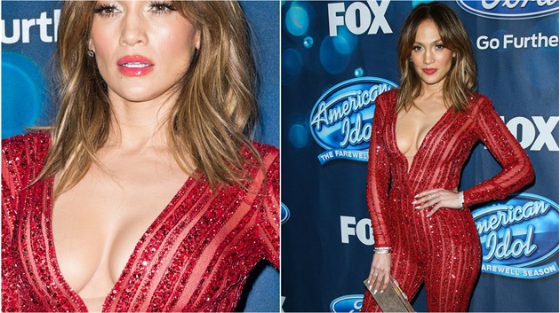 Jennifer Lopez opt provokuje. Na American Idol párty se pedvedla jako...