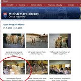 Fotku Pska na webu ministerstva obrany si me dohledat a zpravodajskho...