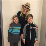 Britney Spears se svmi dvma syny.