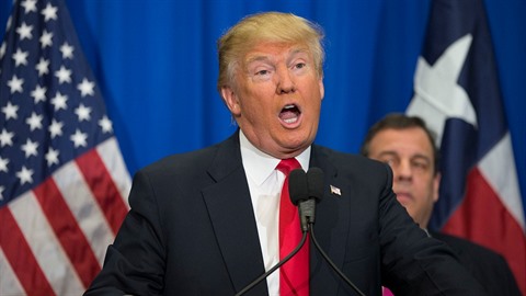 Prezidentský kandidát za republikánskou stranu USA Donald Trump. Prezidentský kandidát za republikánskou stranu USA Donald Trump.