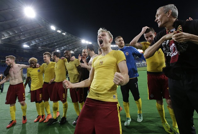 Sparané slaví velký triumf, postup do tvrtfinále Evropské ligy.