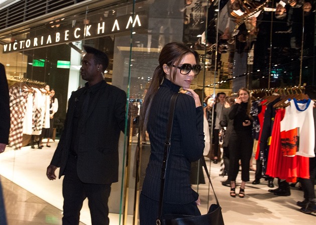 Victoria Beckham otevela svj historicky první butik na asijském kontinent.