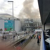 Bruselsk letit je evakuovno kvli dvma vbuchm.