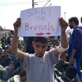 Uprchlick chlapec se omlouv za teroristick toky v Bruselu.