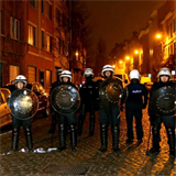 Protiteroristick jednotky belgick policie jsou v pohotovosti.