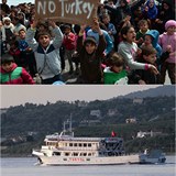 ecko zaalo v pondl rno s deportac uprchlk do Turecka.