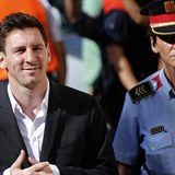 Fotbalista Lionel Messi stanul kvli daovm nikm i ped panlskm soudem.