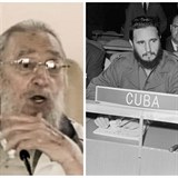Fidel Castro po vc ne dvou letech promluvil na veejnosti.