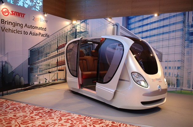V Singapuru se budou testovat první samoídící auta.  echm se asi nebude...