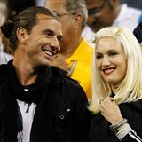 Gwen Stefani s manelem v dob, kdy jet o neve nic netuila.