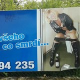 Billboard litomick spolenosti zabezpeujc vvozy ump a kanalizac...