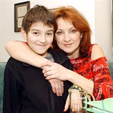 Zlata Adamovsk s Petrem v roce 2004.