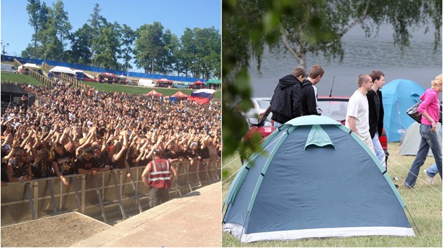 Zatímco návtvníci festivalu spali, nkdo jim vykrádal stany.