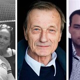 Hana Gregorová s o třicet let mladším modelem, který byl finalistou Muže roku. Hana Gregorová s o třicet let mladším modelem, který byl finalistou Muže roku.