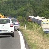Pi nehod autobusu v Srbsku zemely dv eky