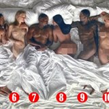 12 celebrit, kter se val v posteli v novm klipu Kanyeho Westa.